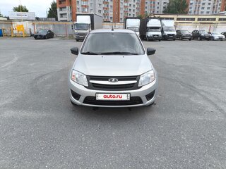 2018 Lada (ВАЗ) Granta I, серебристый, 530000 рублей, вид 1