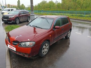 2004 Nissan Almera II (N16) Рестайлинг, красный, 110000 рублей, вид 1