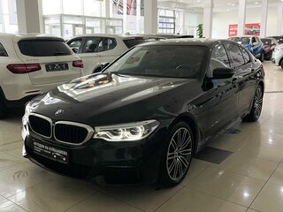 2018 BMW 5 серии 530d xDrive VII (G30/G31), чёрный, 3998000 рублей, вид 1