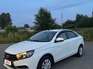 2019 Lada (ВАЗ) Vesta I, белый, 715000 рублей, вид 1