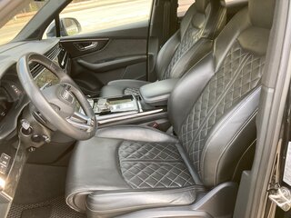 2021 Audi Q7 45 TDI II (4M) Рестайлинг, чёрный, 7544000 рублей, вид 4