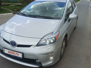 2012 Toyota Prius PHV ZVW35 III Рестайлинг (XW30), серебристый, 1450000 рублей, вид 1