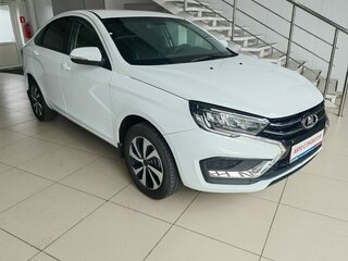 2024 Lada (ВАЗ) Vesta I Рестайлинг (NG), белый, 1210000 рублей, вид 1