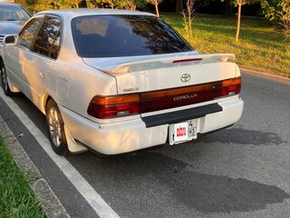 1992 Toyota Corolla VII (E100), белый, 460000 рублей, вид 1
