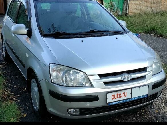 2004 Hyundai Getz I, серый