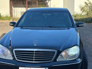 2003 Mercedes-Benz S-Класс 350 IV (W220) Рестайлинг, чёрный, 800000 рублей, вид 1