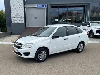 2018 Lada (ВАЗ) Granta I, белый, 467000 рублей, вид 1