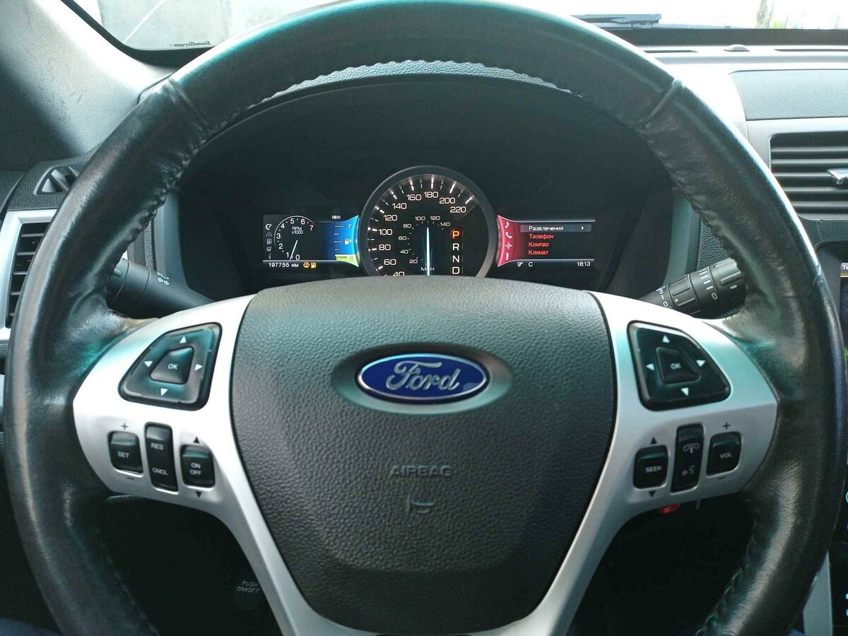 2012 Ford Explorer V, чёрный - вид 17