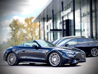 2022 Mercedes-Benz SL-Класс AMG SL 43 43 AMG IV (R232), чёрный, 13400000 рублей, вид 1