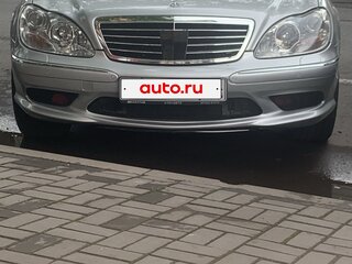 2003 Mercedes-Benz S-Класс 600 Long IV (W220) Рестайлинг, серебристый, 2300000 рублей, вид 1