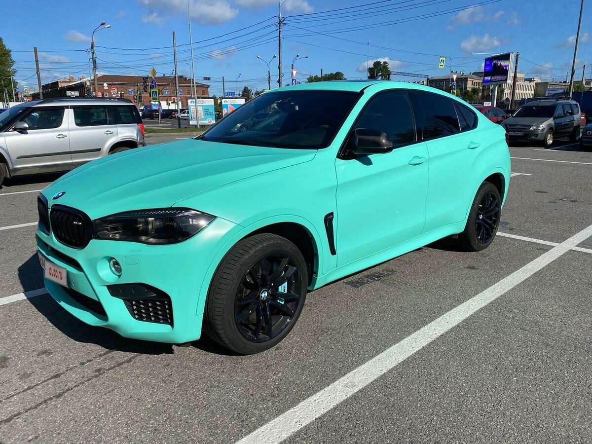 Купить б/у BMW X6 M II (F86) 4.4 AT (575 л.с.) 4WD бензин автомат в ...