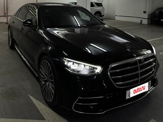 2022 Mercedes-Benz S-Класс 350 d Long 4MATIC VII (W223), чёрный, 10000000 рублей, вид 3