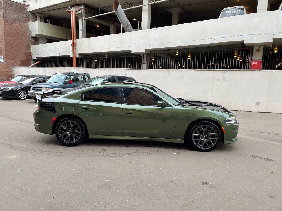 2018 Dodge Charger R__T VI (LD) Рестайлинг, зелёный, 3600000 рублей - вид 7