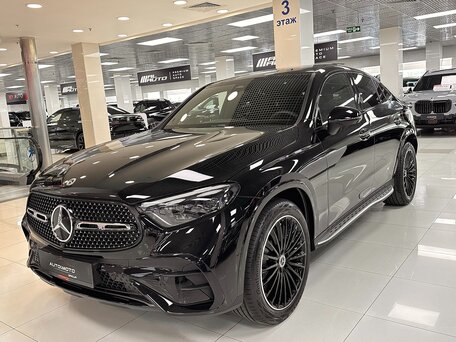 2025 Mercedes-Benz GLC Coupe 220 d II (C254), чёрный, 9699000 рублей, вид 3