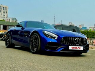 2018 Mercedes-Benz AMG GT I Рестайлинг, синий, 9200000 рублей, вид 1