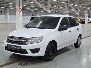 2018 Lada (ВАЗ) Granta I, белый, 612450 рублей, вид 1