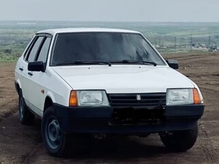 1997 Lada (ВАЗ) 21099, белый, 105000 рублей, вид 1