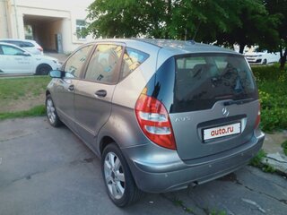 2008 Mercedes-Benz A-Класс 170 II (W169) Рестайлинг, серебристый, 680000 рублей, вид 1