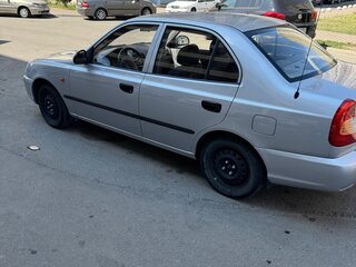 2007 Hyundai Accent ТагАЗ II, серебристый, 380000 рублей, вид 4