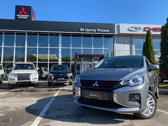 2021 Mitsubishi Attrage I, серый