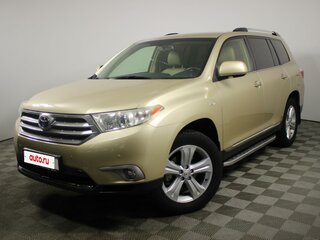 2013 Toyota Highlander II (XU40) Рестайлинг, бежевый, 2400000 рублей, вид 1