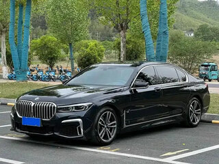 2022 BMW 7 серии 730i VI (G11/G12) Рестайлинг, чёрный, 5700000 рублей, вид 1