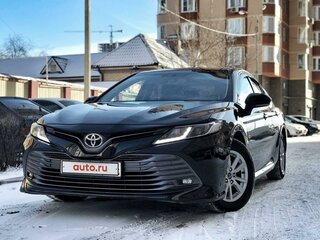 2019 Toyota Camry VIII (XV70), чёрный, 2800000 рублей, вид 1