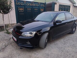 2016 Volkswagen Jetta VI Рестайлинг, чёрный, 1350000 рублей, вид 1