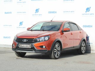2018 Lada (ВАЗ) Vesta Cross I, оранжевый, 850000 рублей, вид 1