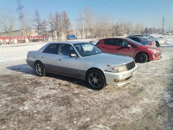 1995 Toyota Crown X (S150), серый, 440000 рублей - вид 3