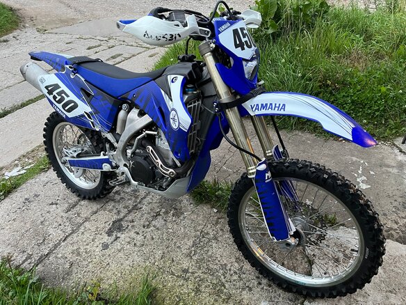 2011 Yamaha WR450F, синий, 480000 рублей - вид 21