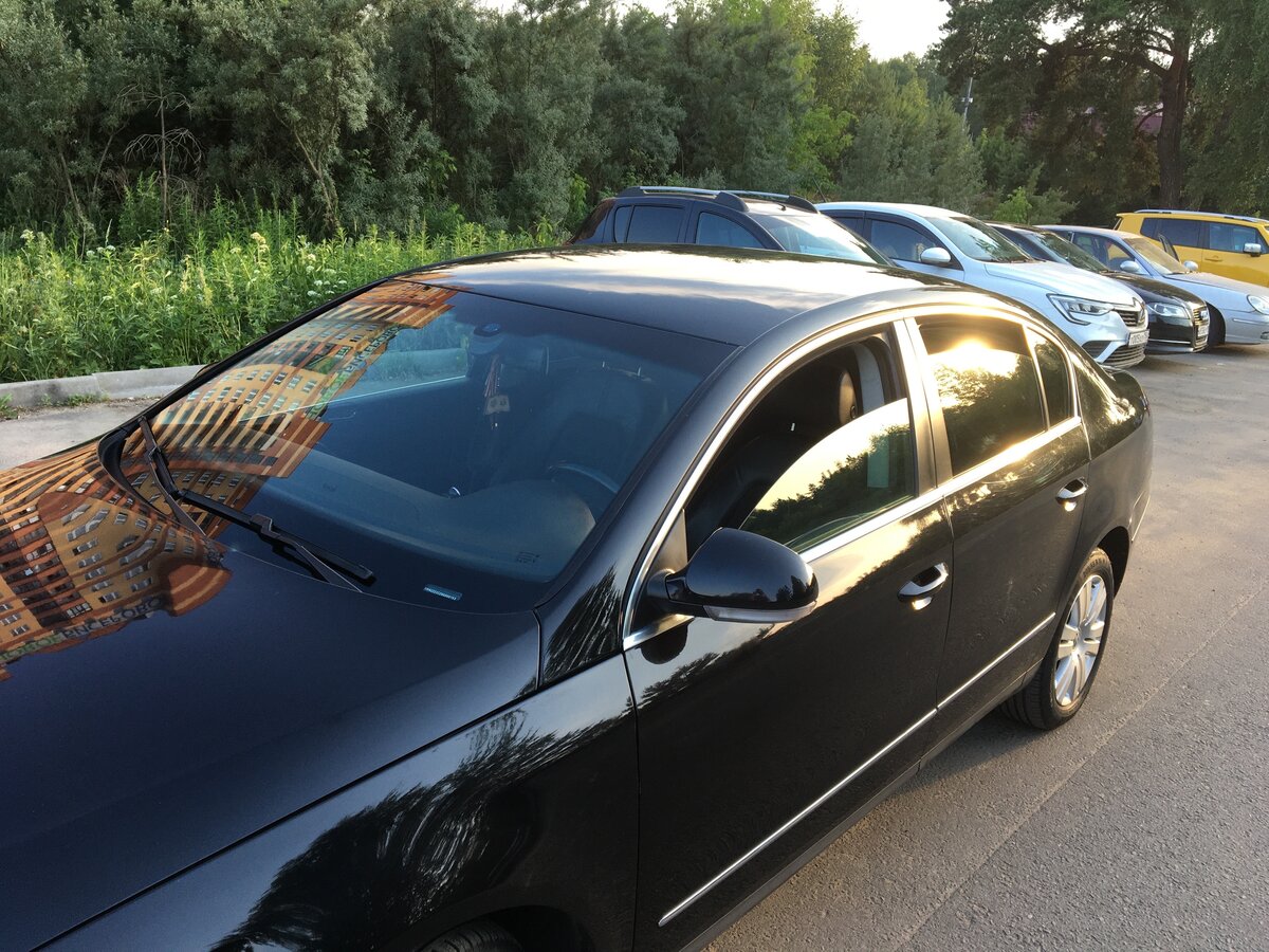 Passat b6 черный