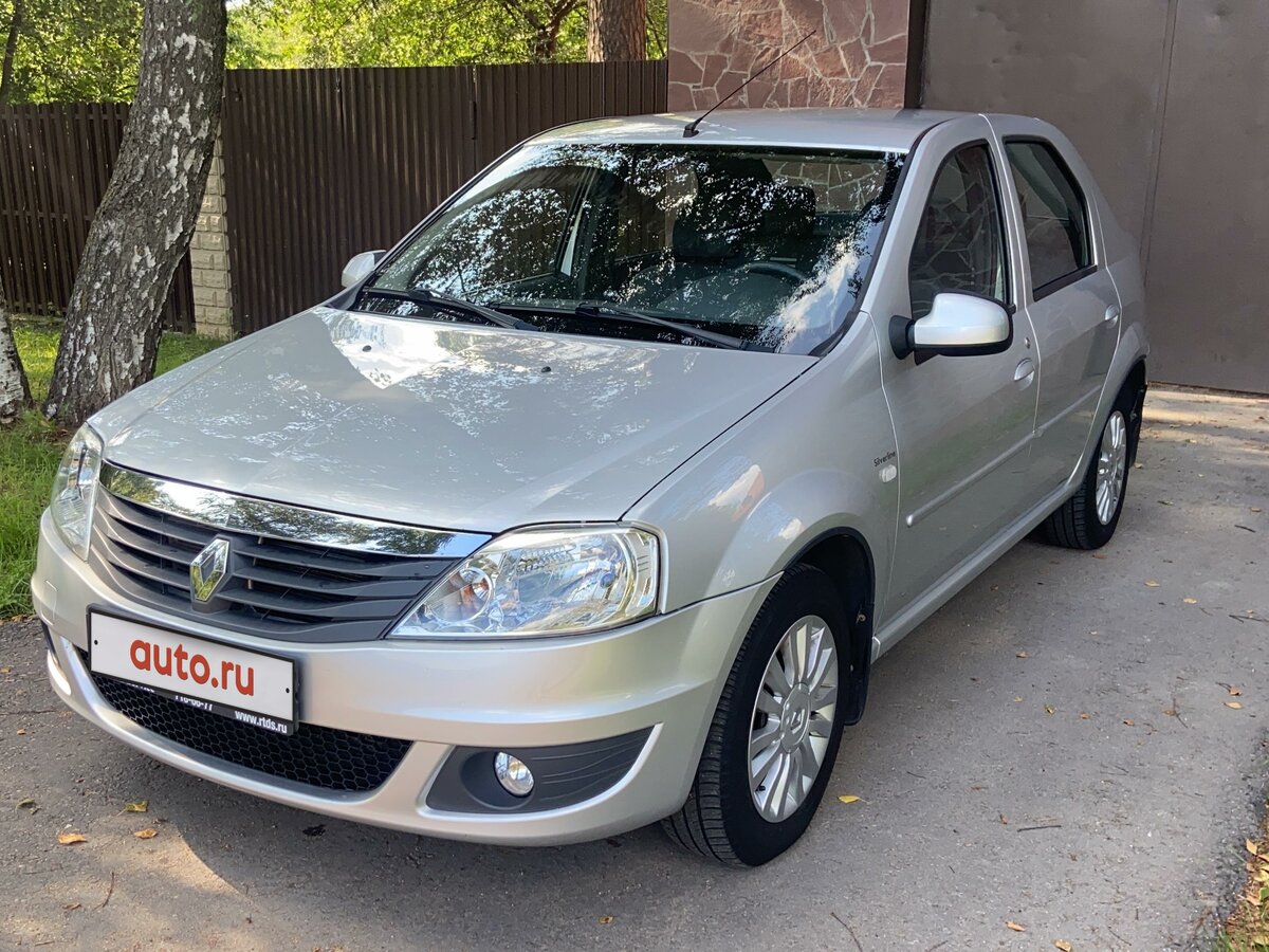 Renault Logan (1G) 1.6 бензиновый 2010 "СИНИЙ" SR ➲ на DRIVE2