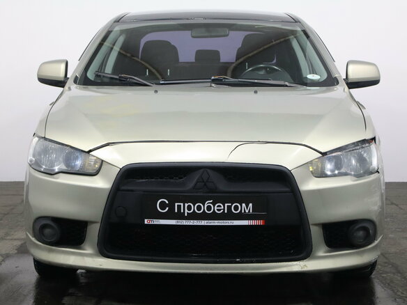 2007 Mitsubishi Lancer X, бежевый, 349000 рублей - вид 1