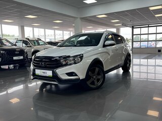 2018 Lada (ВАЗ) Vesta SW Cross I, белый, 1115000 рублей, вид 1