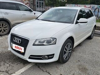 2011 Audi A3 Sportback II (8P) Рестайлинг 2, белый, 570000 рублей, вид 1