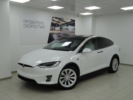 2019 Tesla Model X P100D I, белый, 8195000 рублей, вид 1