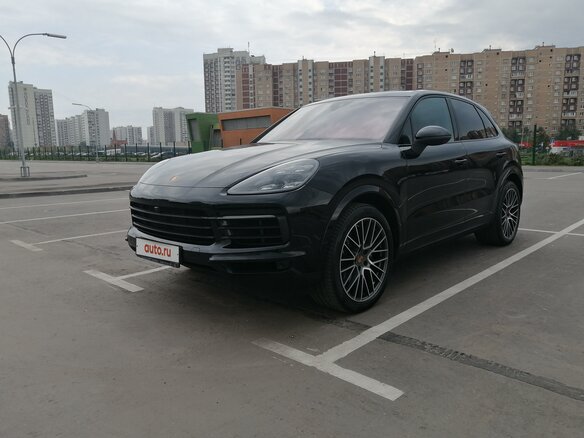 2020 Porsche Cayenne III, чёрный - вид 7