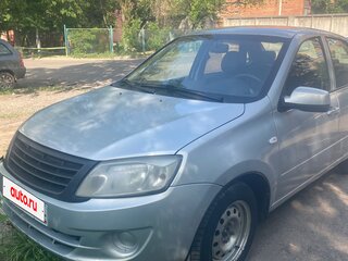 2013 Lada (ВАЗ) Granta I, серебристый, 350000 рублей, вид 1