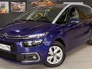 2018 Citroen C4 Picasso II Рестайлинг, синий, 1290000 рублей, вид 1