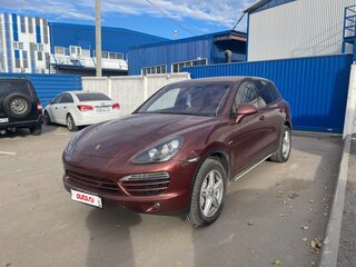 2011 Porsche Cayenne S Hybrid II (958), коричневый, 2190000 рублей, вид 1