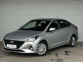 2021 Hyundai Solaris II Рестайлинг, серый, 1380000 рублей, вид 1