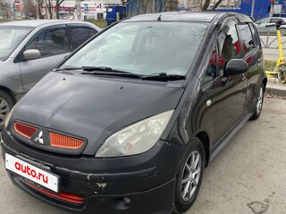 2002 Mitsubishi Colt VI (Z20/Z30), чёрный, 240000 рублей, вид 1
