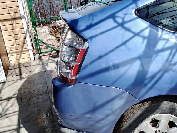 2008 Toyota Prius II Рестайлинг (XW20), голубой, 570000 рублей - вид 6