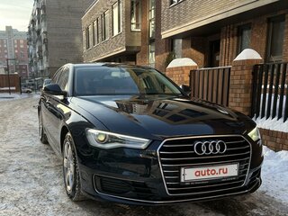 2015 Audi A6 IV (C7) Рестайлинг, синий, 2120000 рублей, вид 1