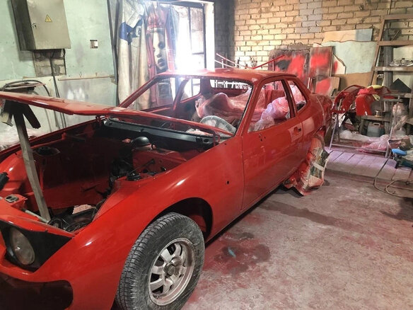 1981 Porsche 924 5-speed, красный, 1750000 рублей - вид 26