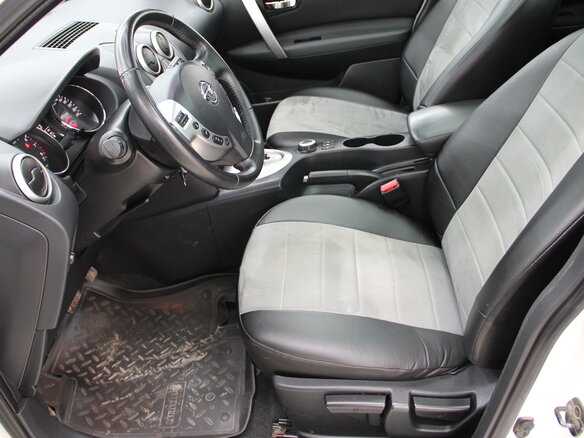 2011 Nissan Qashqai I Рестайлинг, белый - вид 25