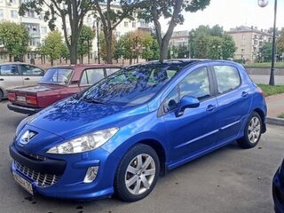 2009 Peugeot 308 I, синий, 700000 рублей, вид 1