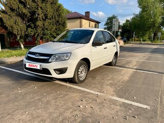 2015 Lada (ВАЗ) Granta I, белый, 439000 рублей, вид 1