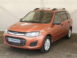 2015 Lada (ВАЗ) Kalina II, оранжевый, 390000 рублей, вид 1